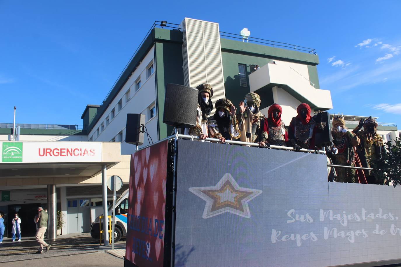 Imágenes de la cabalgata estática en Vélez-Málaga 