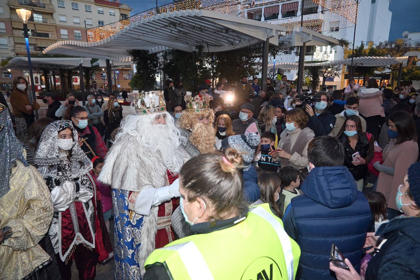 Fotos: Los Reyes Magos llegan a San Pedro Alcántara