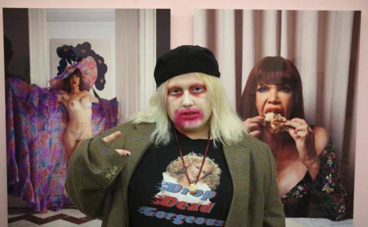 La youtuber 'Soy una pringada', hace unos años en una visita a Málaga. 