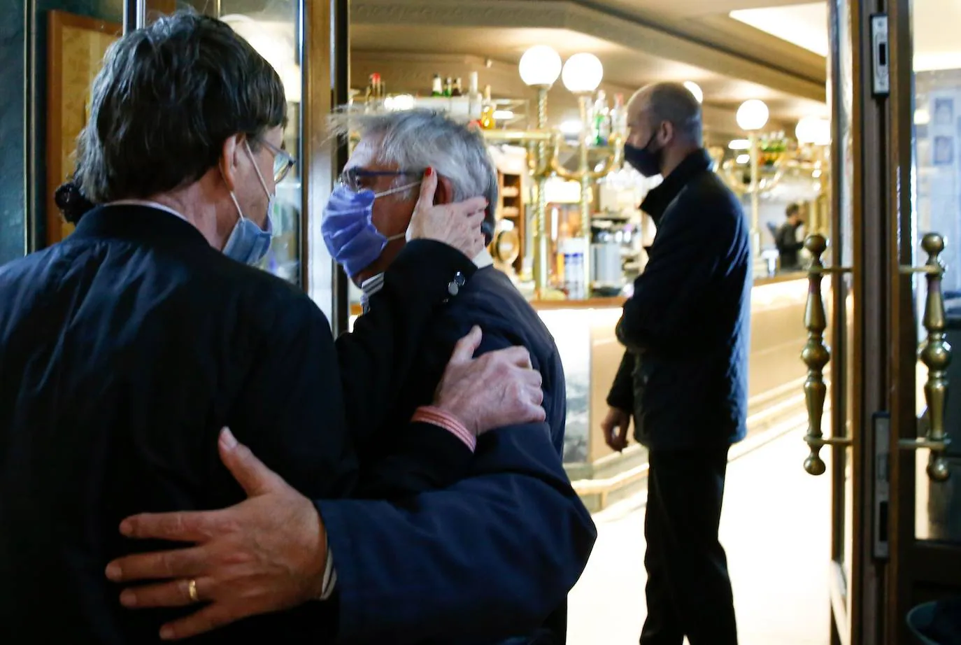 El Café Central de Málaga echó este domingo el cierre tras un siglo de historia. 