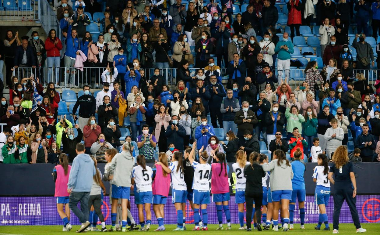 El Málaga femenino vuelve a La Rosaleda