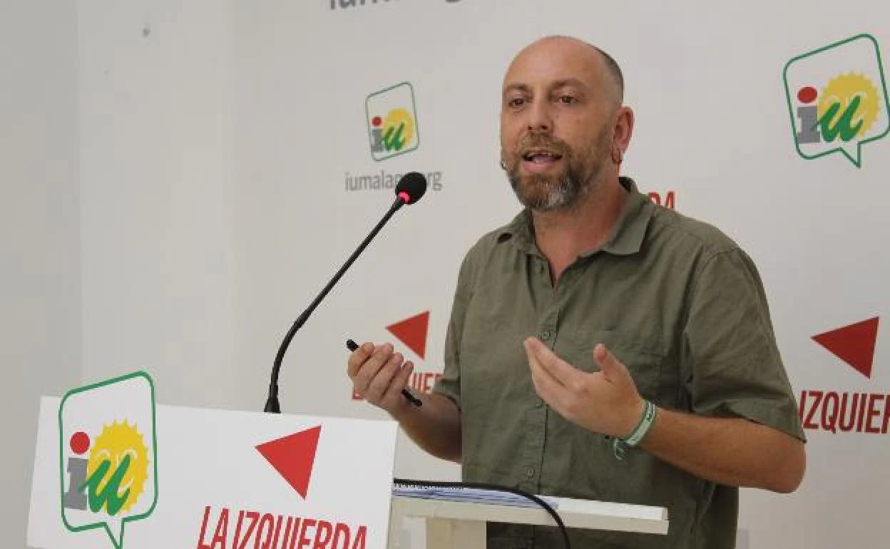 El portavoz de Unidas Podemos por Andalucía, Ernesto Alba, en una imagen de archivo. 