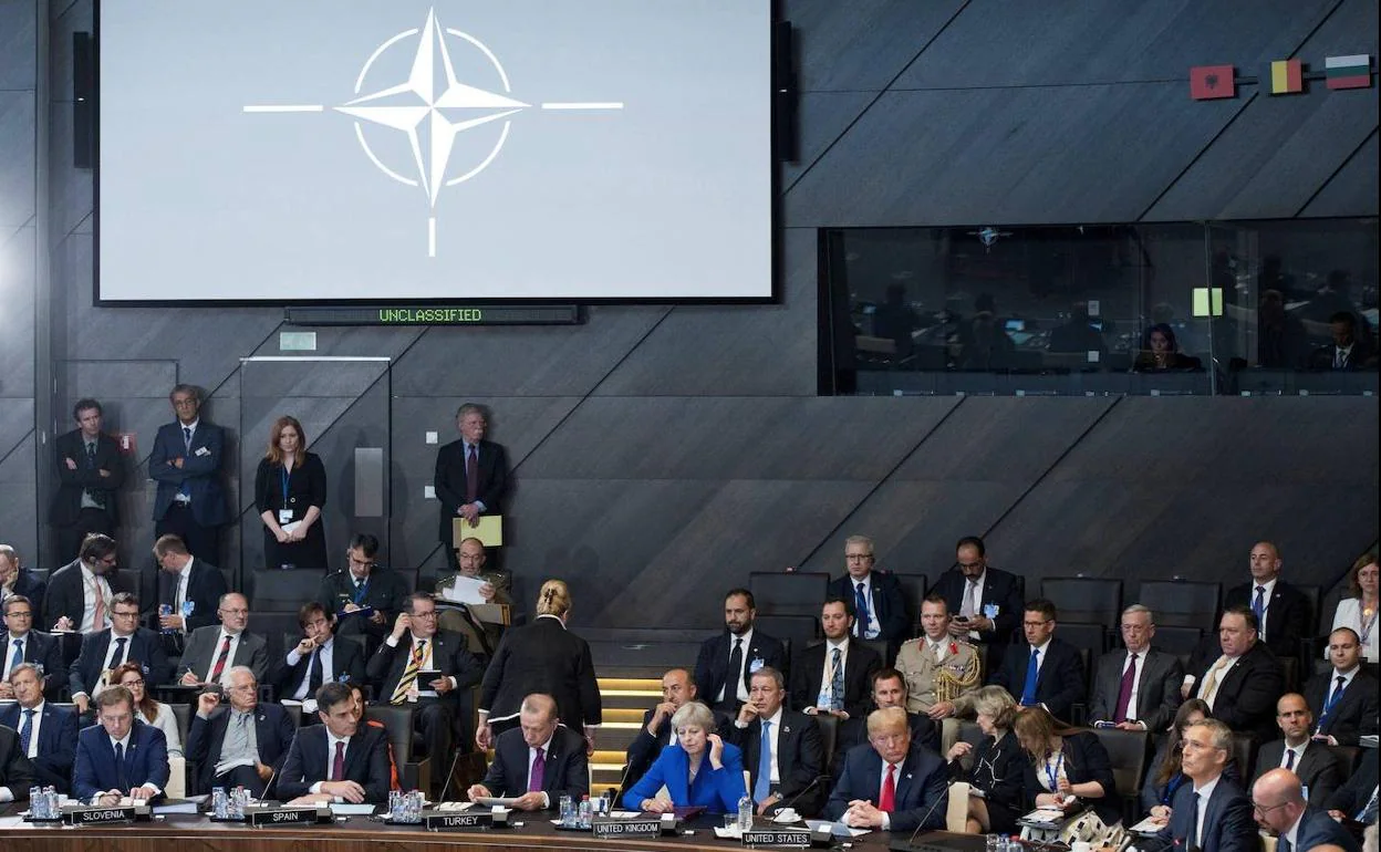 Cumbre de la OTAN de Bruselas de 2018.