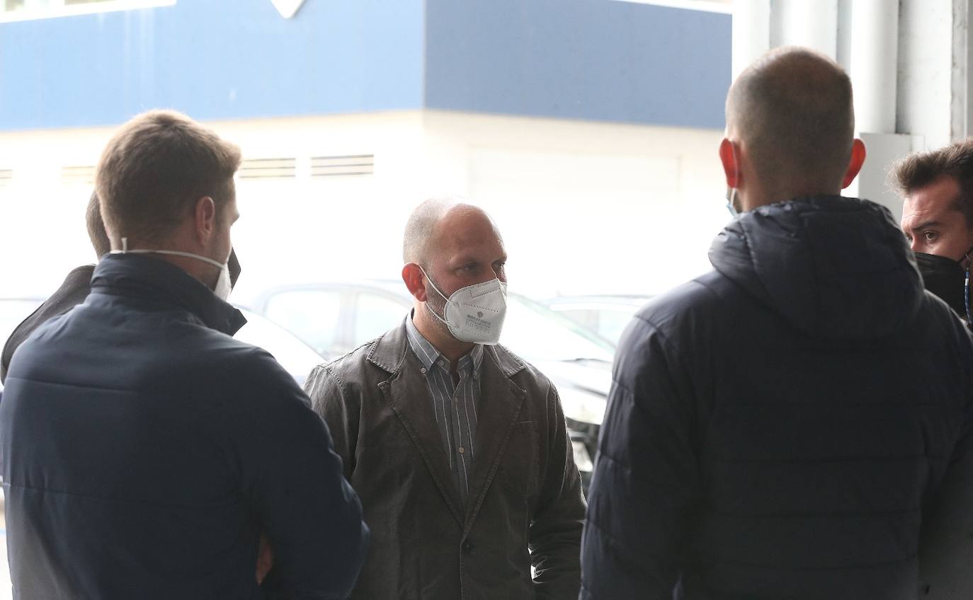 Capilla ardiente por Antonio Benítez en La Rosaleda
