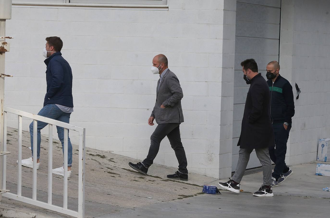 Capilla ardiente por Antonio Benítez en La Rosaleda