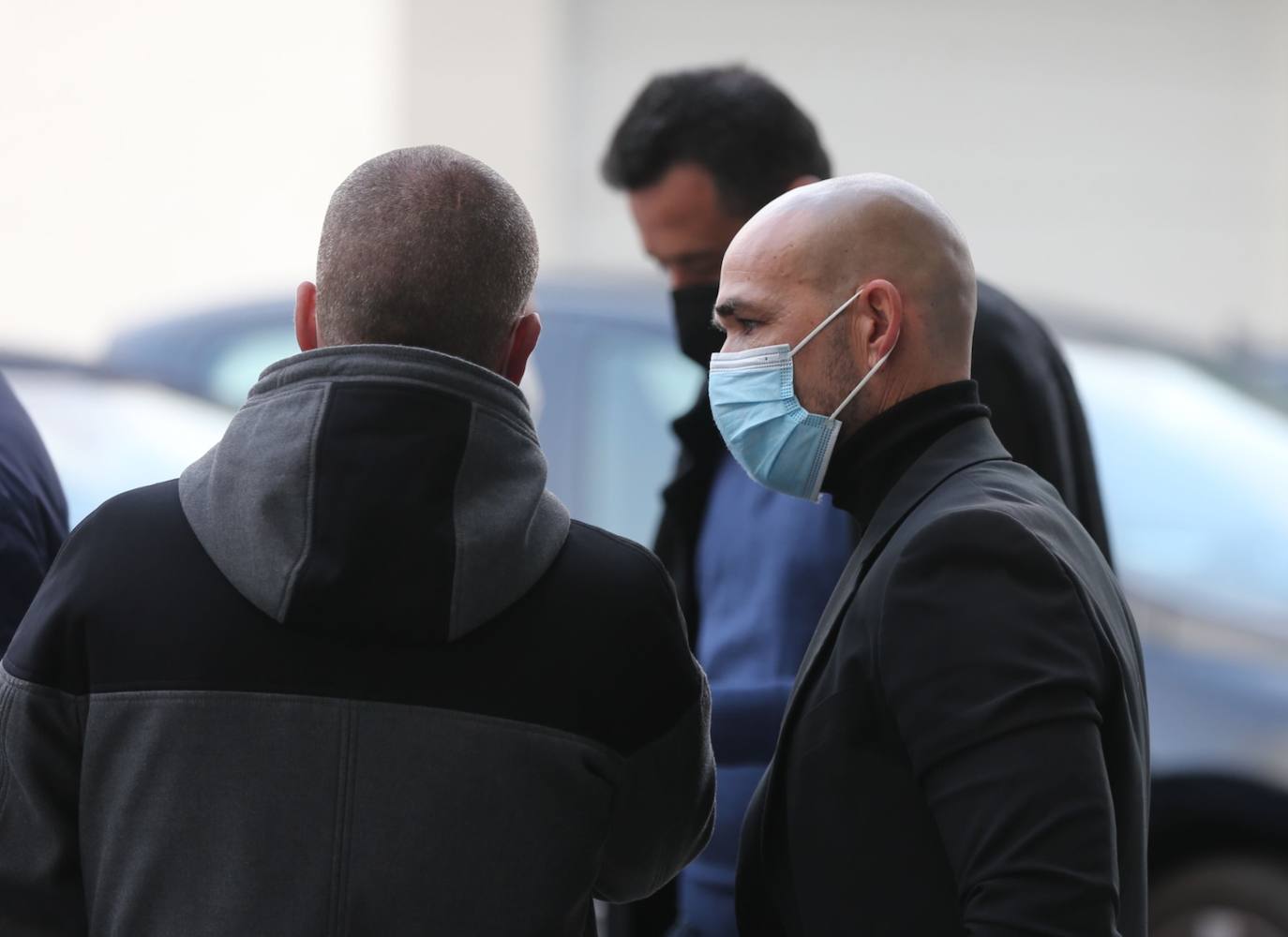 Capilla ardiente por Antonio Benítez en La Rosaleda