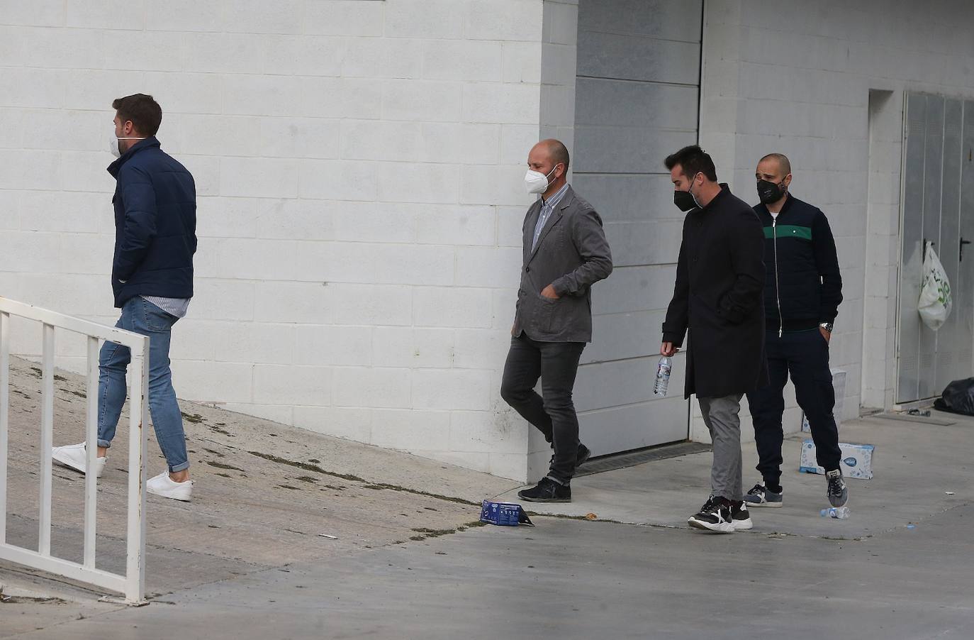 Capilla ardiente por Antonio Benítez en La Rosaleda