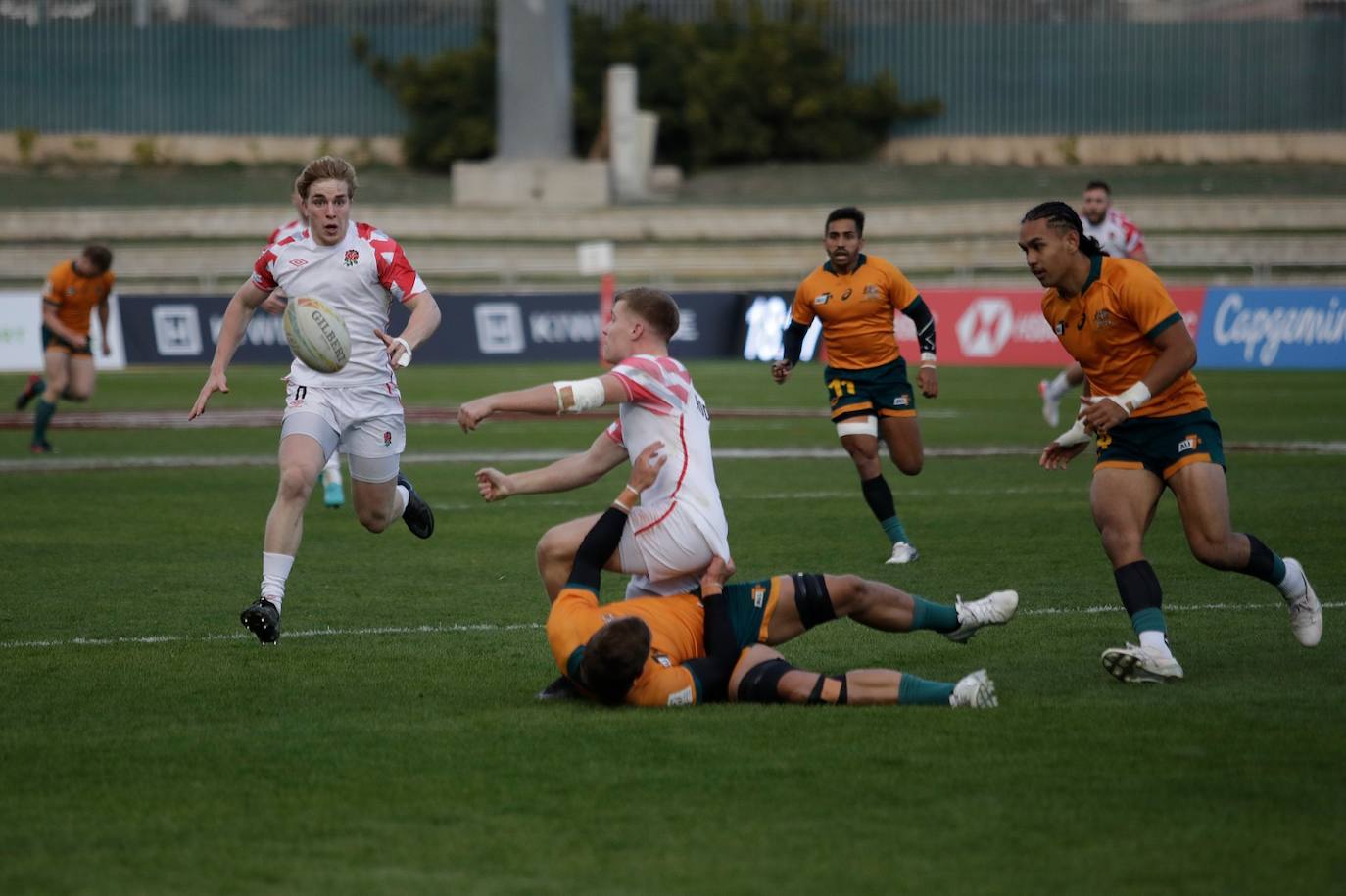 Los duelos decisivos de las HSBC Series Mundiales de Málaga de rugby 7