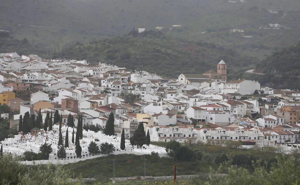 Vista general de Casabermeja. 