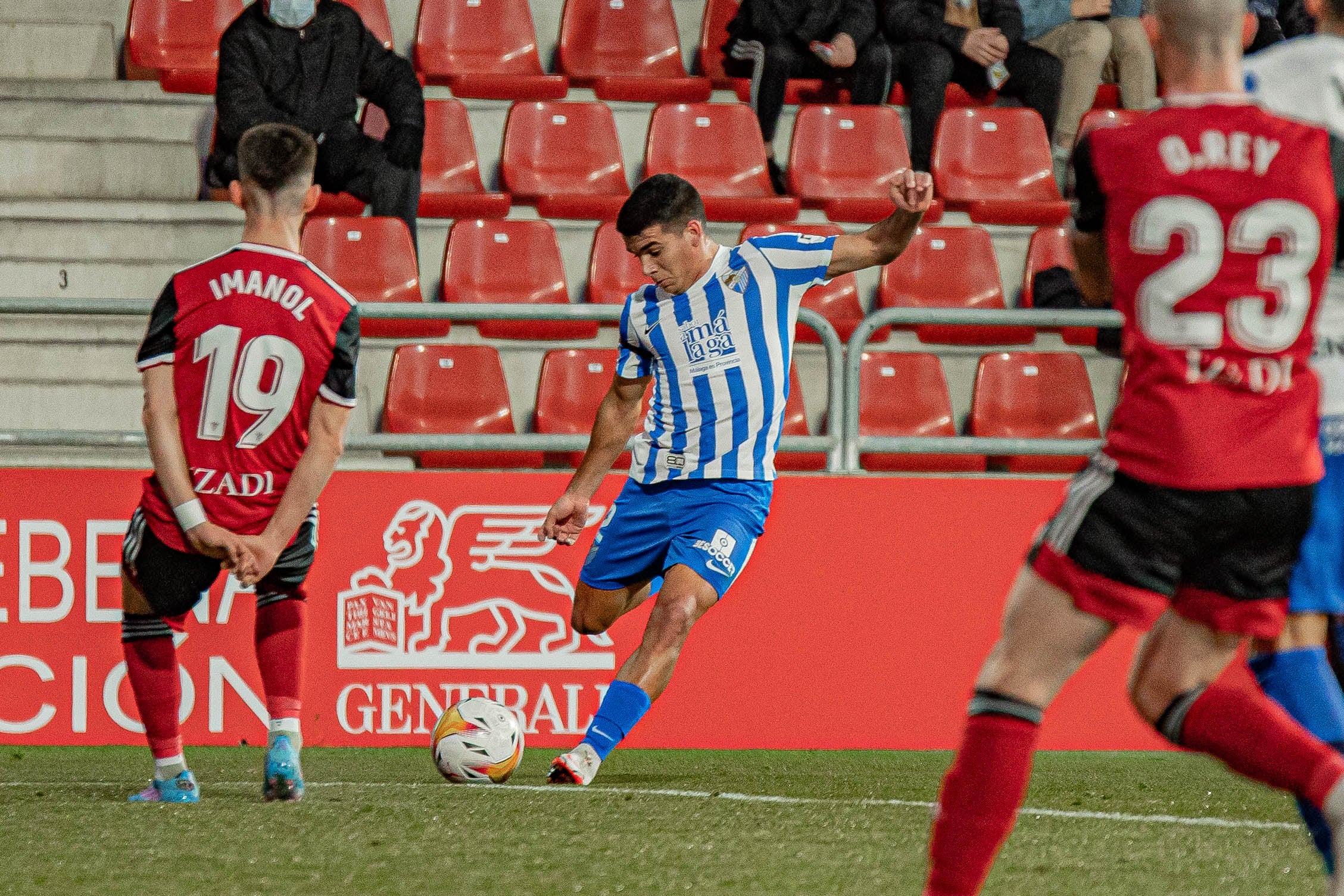 Fotos: Las imágenes de la derrota del Málaga ante el Mirandés