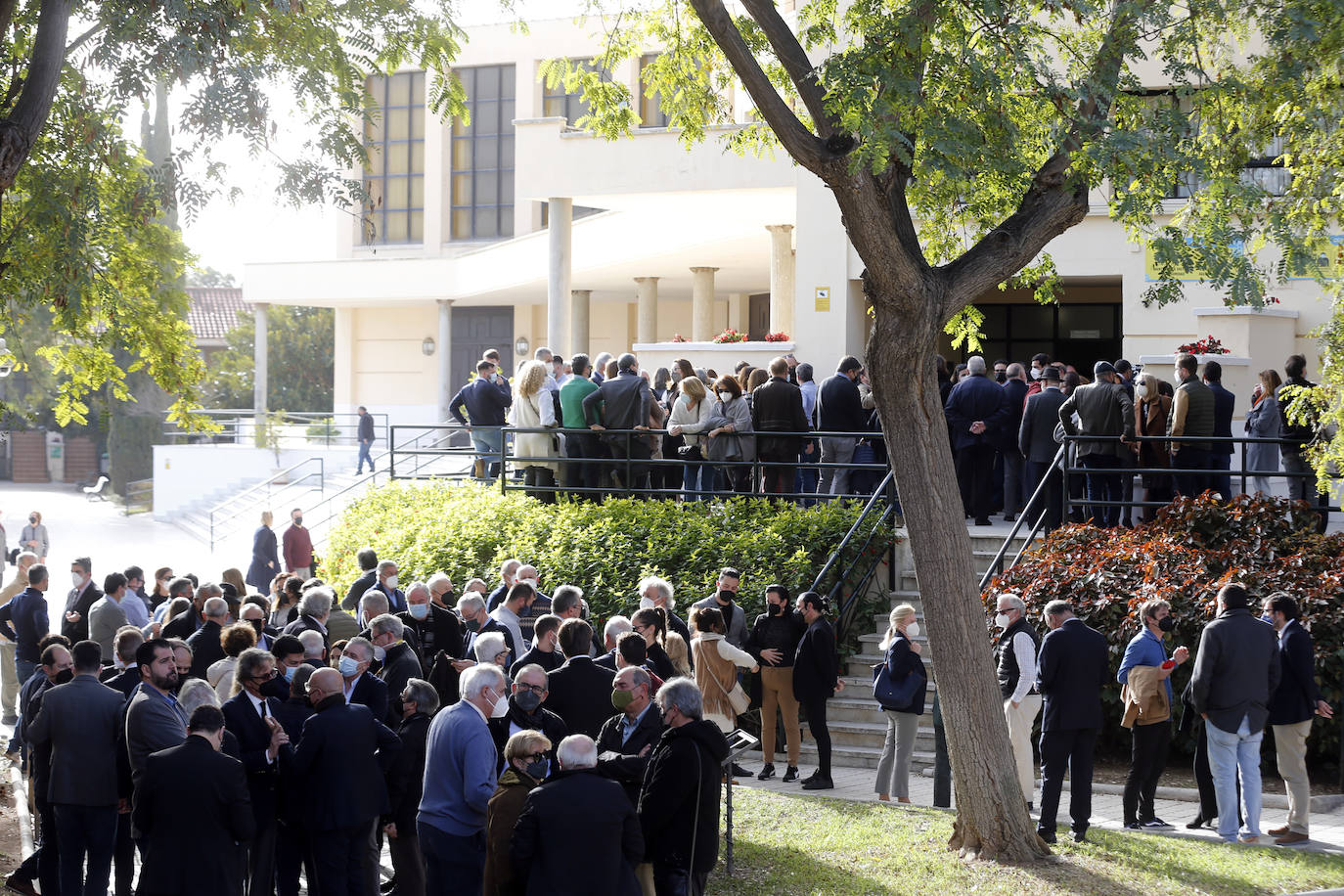 Múltiples personalidades se acercaron a despedir a Queipo de Llano 