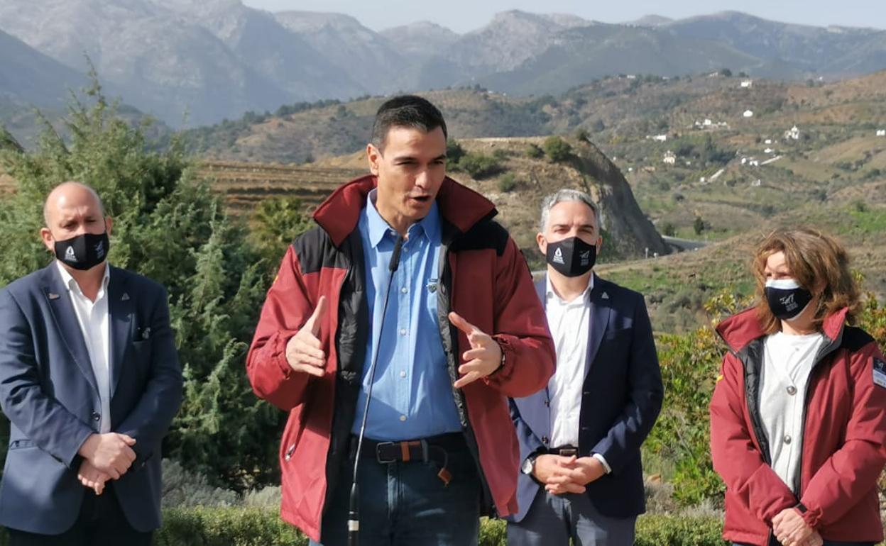 Directo | Pedro Sánchez se reúne con alcaldes de la Mancomunidad de Municipios de la Sierra de las Nieves