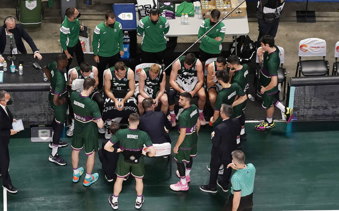 El Unicaja dejó el partido encarrilado en el tercer cuarto 