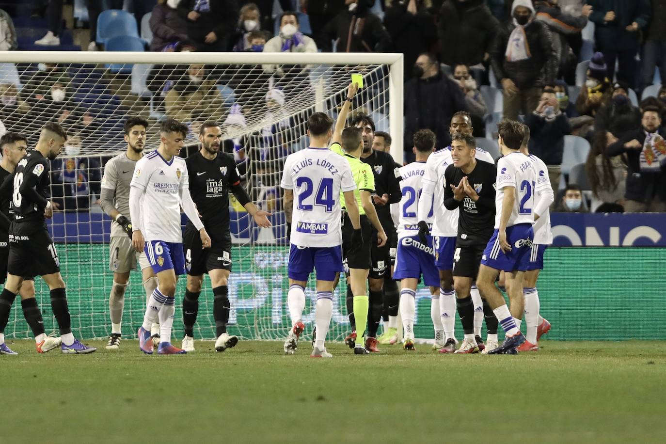 Fotos: El Zaragoza-Málaga, en imágenes