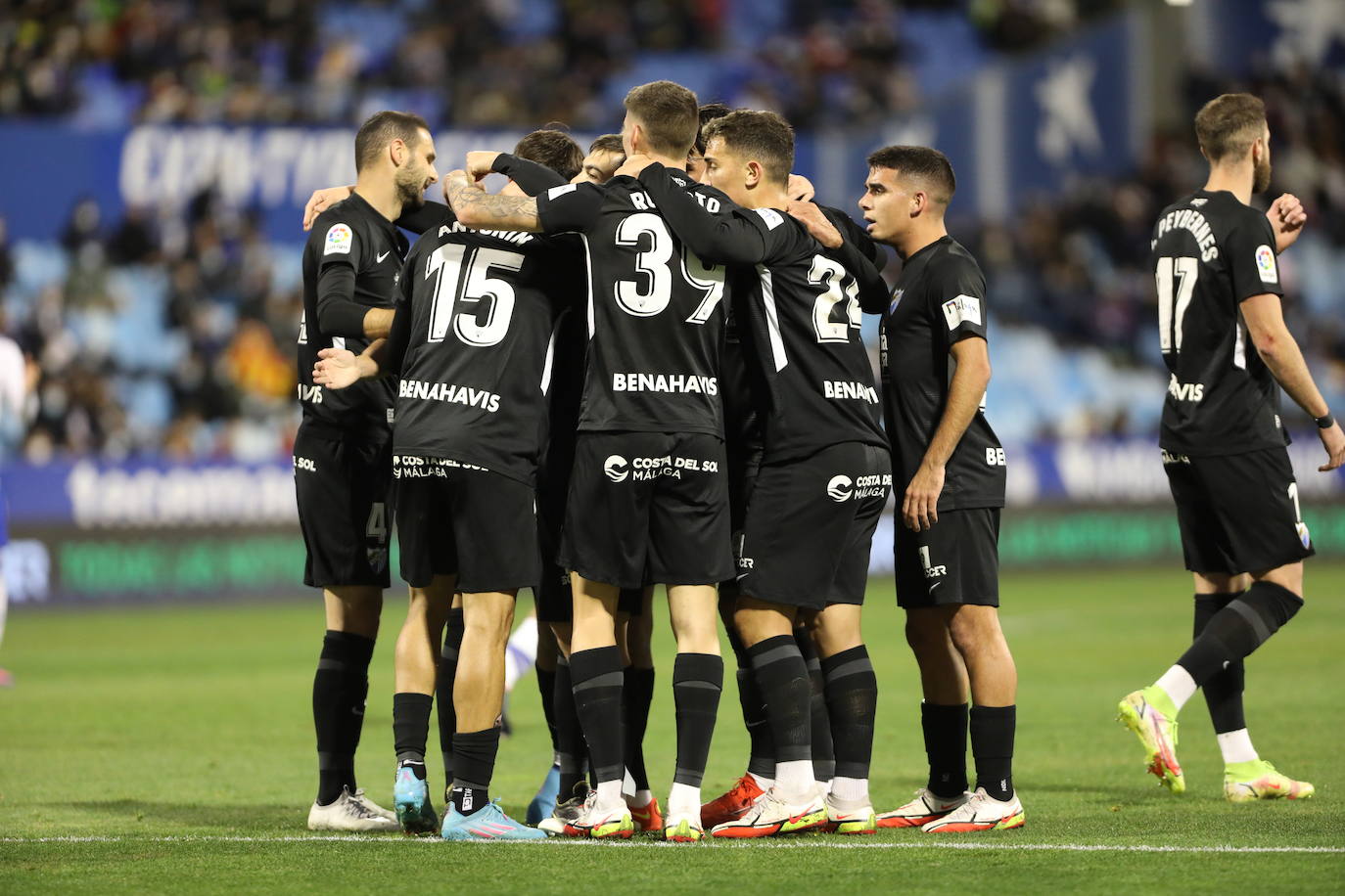 Fotos: El Zaragoza-Málaga, en imágenes