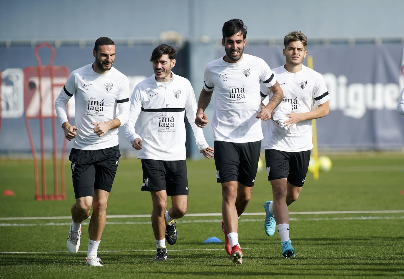 Fotos: El entrenamiento del Málaga, en imágenes