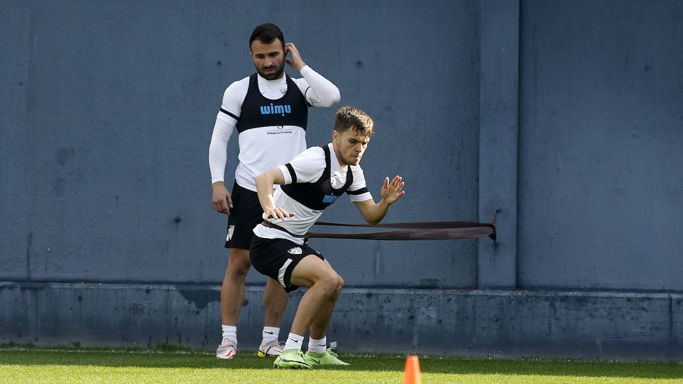 Fotos: El entrenamiento del Málaga, en imágenes