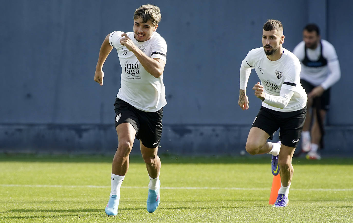 Fotos: El entrenamiento del Málaga, en imágenes