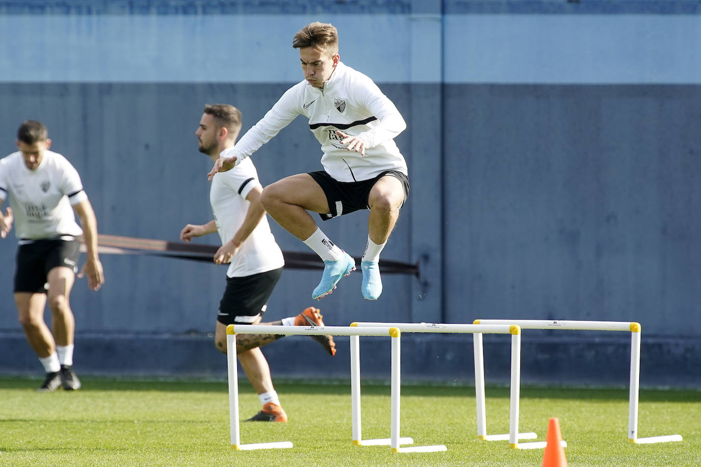 Fotos: El entrenamiento del Málaga, en imágenes