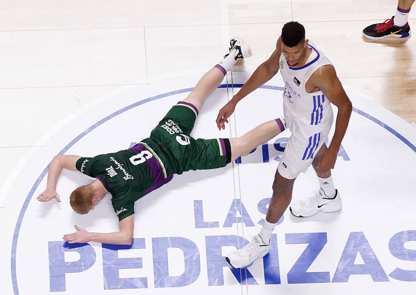 El Unicaja perdió con el Real Madrid pero realizó un buen partido. 