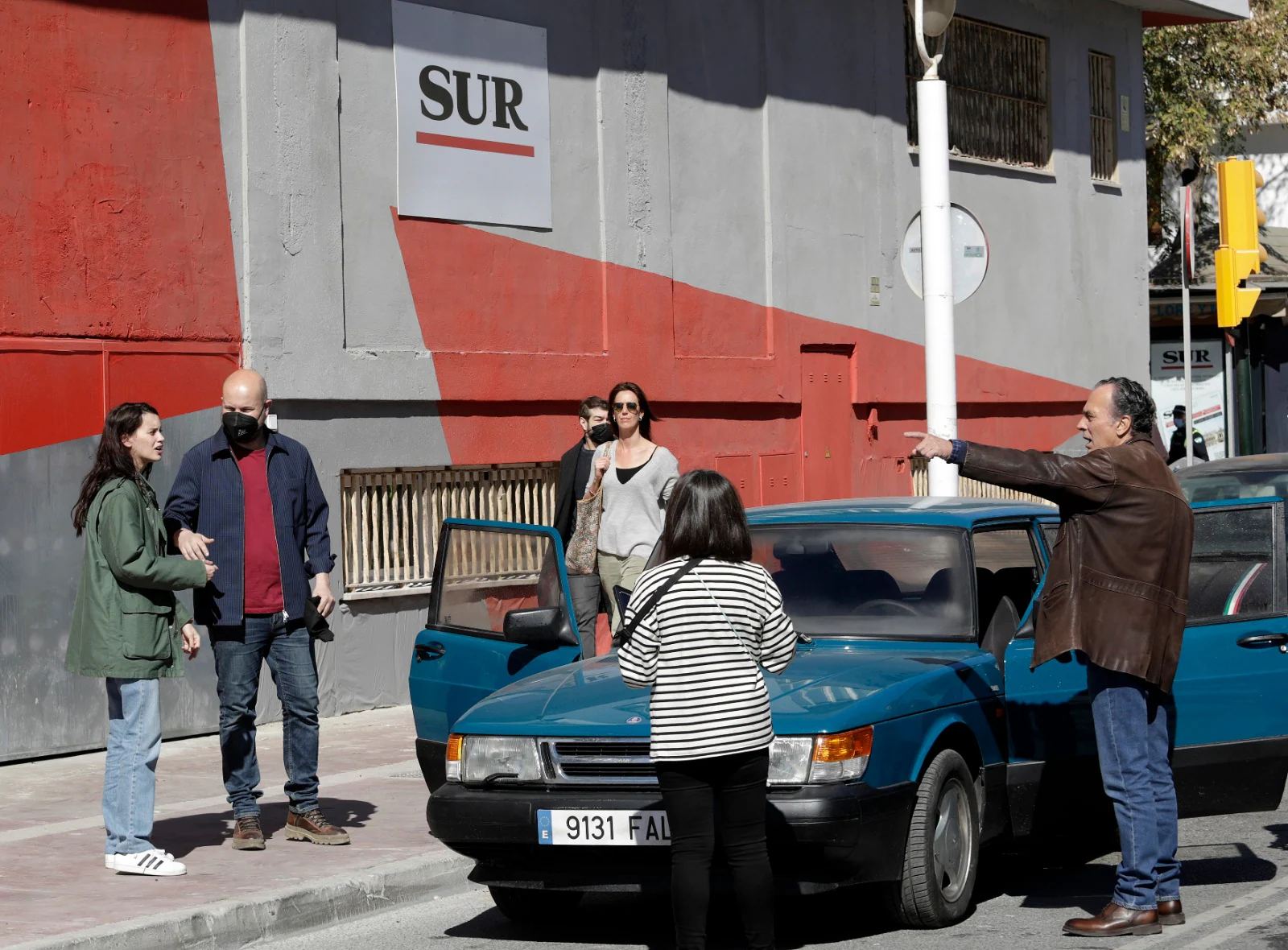 El 'thriller' convierte la antigua Casa Pedro en la redacción del periódico en el que trabajan Milena Smit y José Coronado