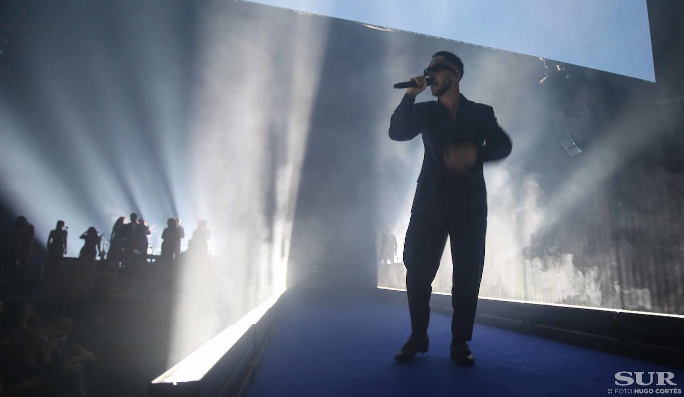 El Palacio de Deportes acogió el primer concierto de la gira de 'El Madrileño'. 