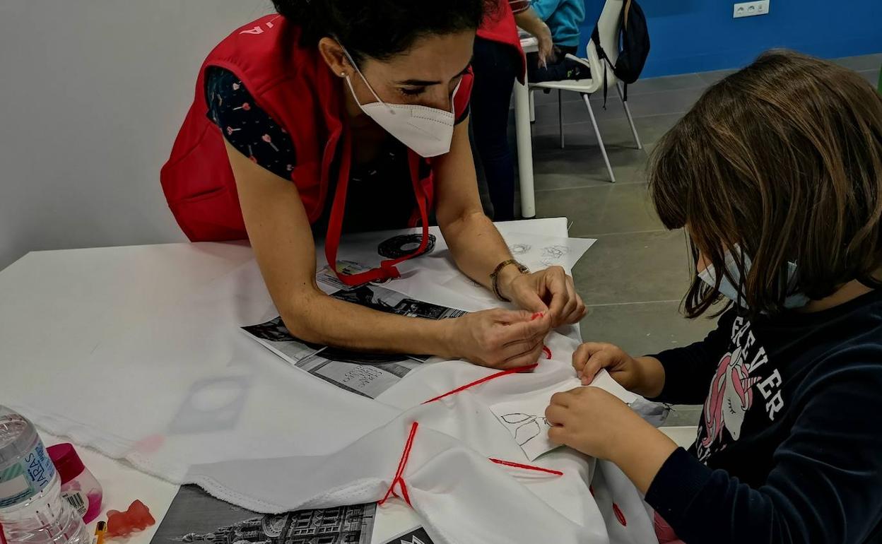 Unos de los últimos talleres del Museo Ruso.