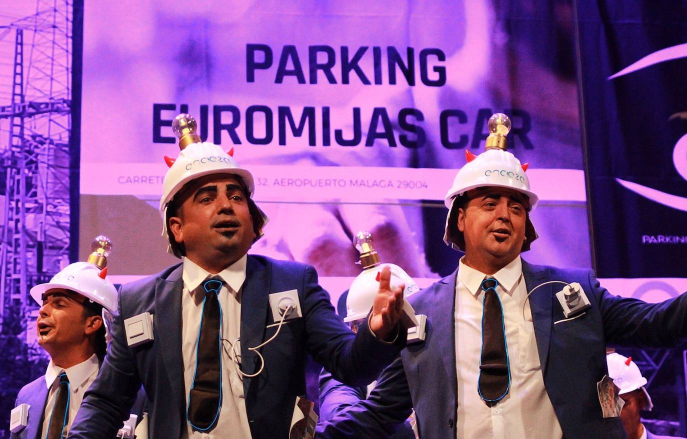 Grupos de la segunda semifinal del COAC Málaga en el Teatro Cervantes