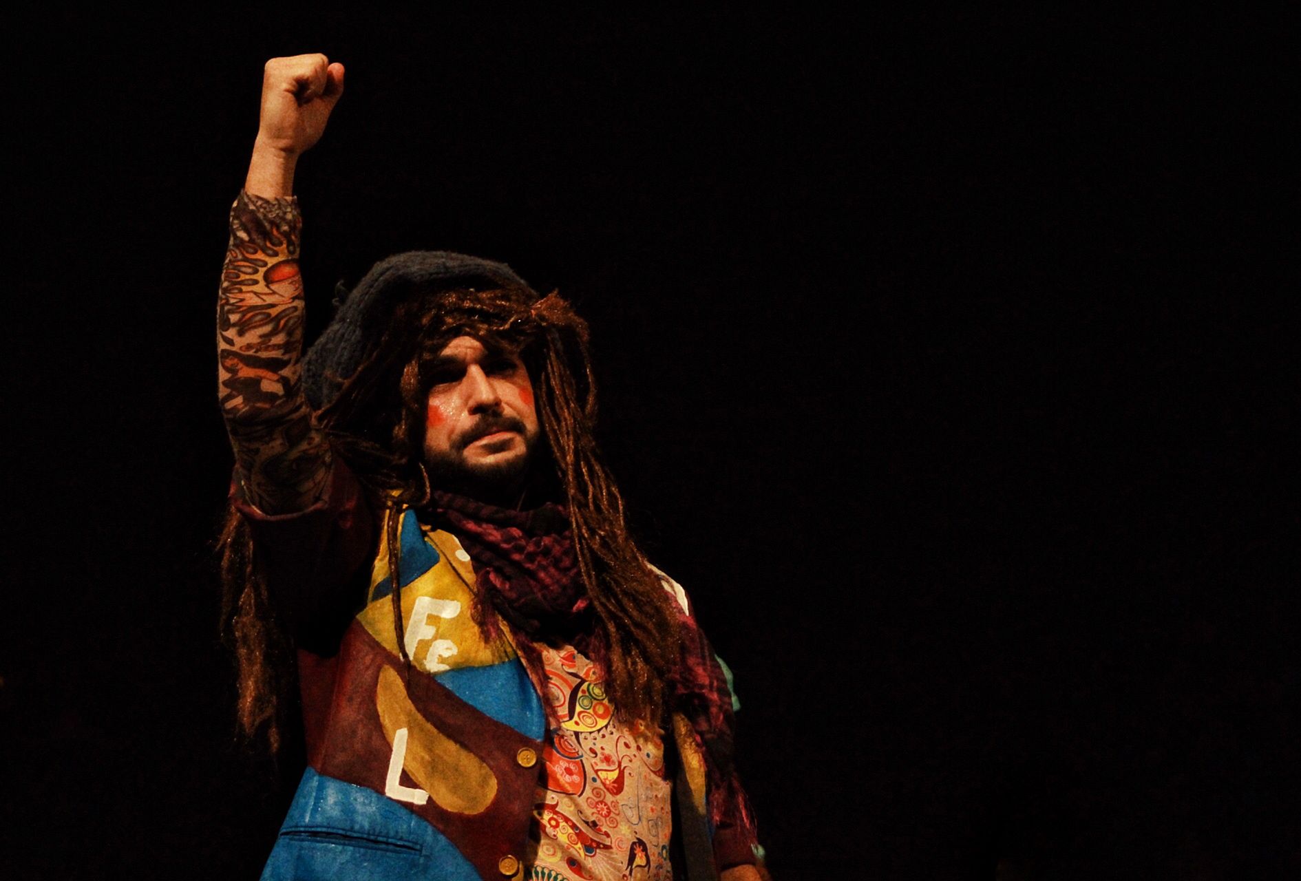 Grupos de la primera semifinal del COAC Málaga en el Teatro Cervantes
