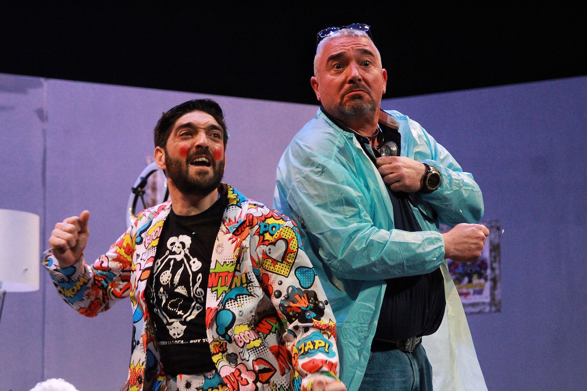 Grupos de la primera semifinal del COAC Málaga en el Teatro Cervantes
