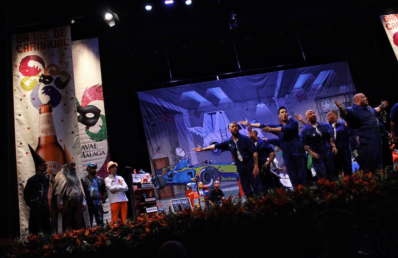 Tercera semifinal del COAC Málaga en el Teatro Cervantes
