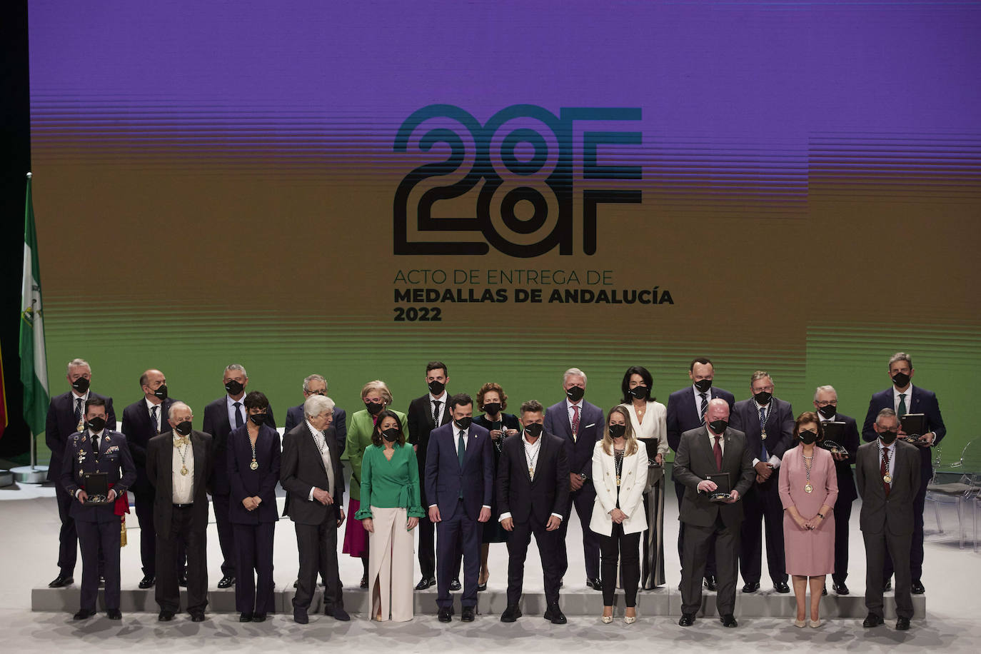 Fotos: Entrega de las medallas de Andalucía 2022 y el nombramiento de Hijo Predilecto