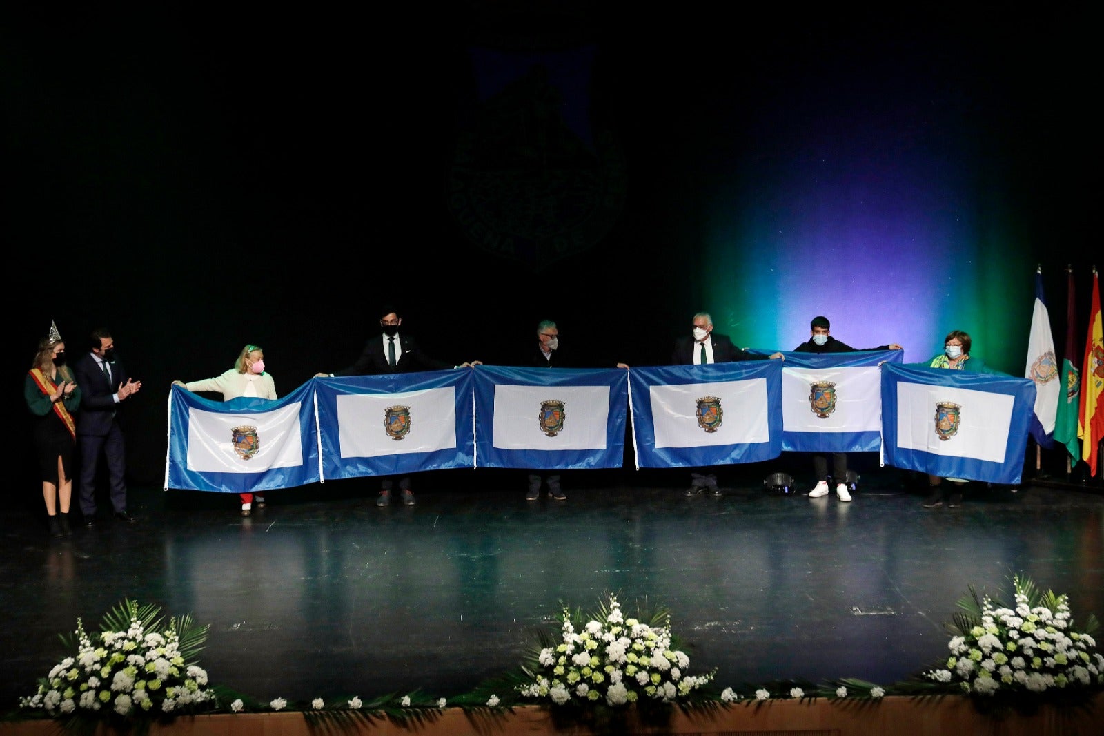 El acto retorna al Auditorio Edgar Neville y se convierte en un clamor contra la guerra en Ucrania