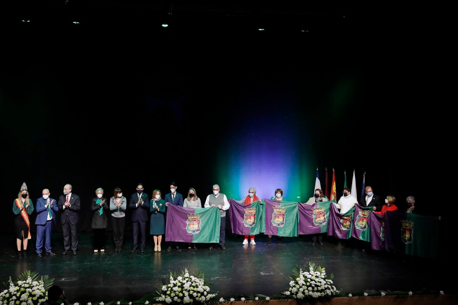 El acto retorna al Auditorio Edgar Neville y se convierte en un clamor contra la guerra en Ucrania