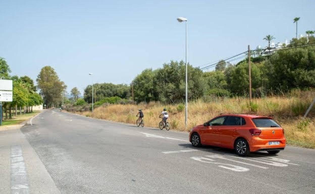 Carretera Istán Marbella. 