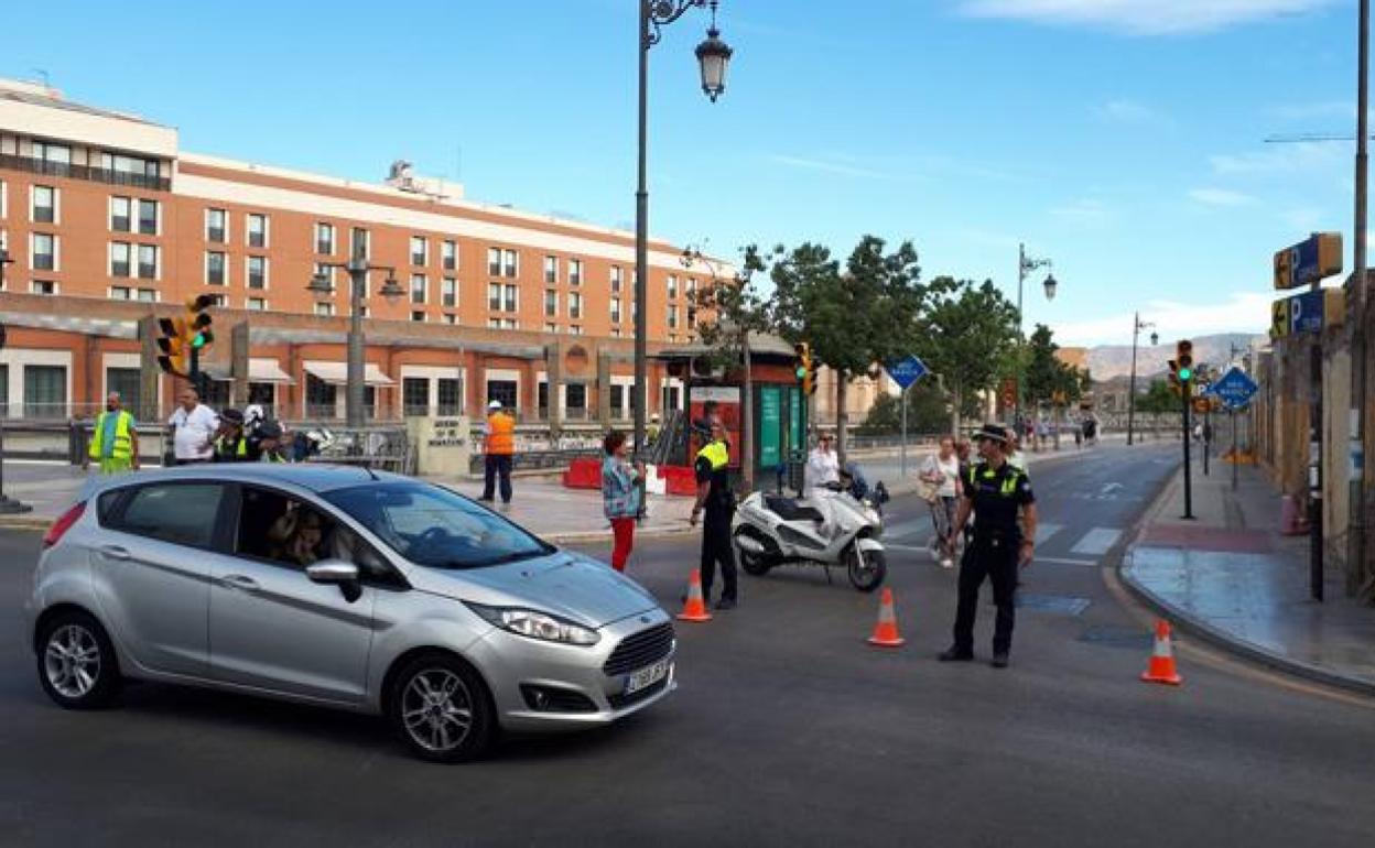 Cortes de tráfico en Málaga para el 5 y 6 de marzo