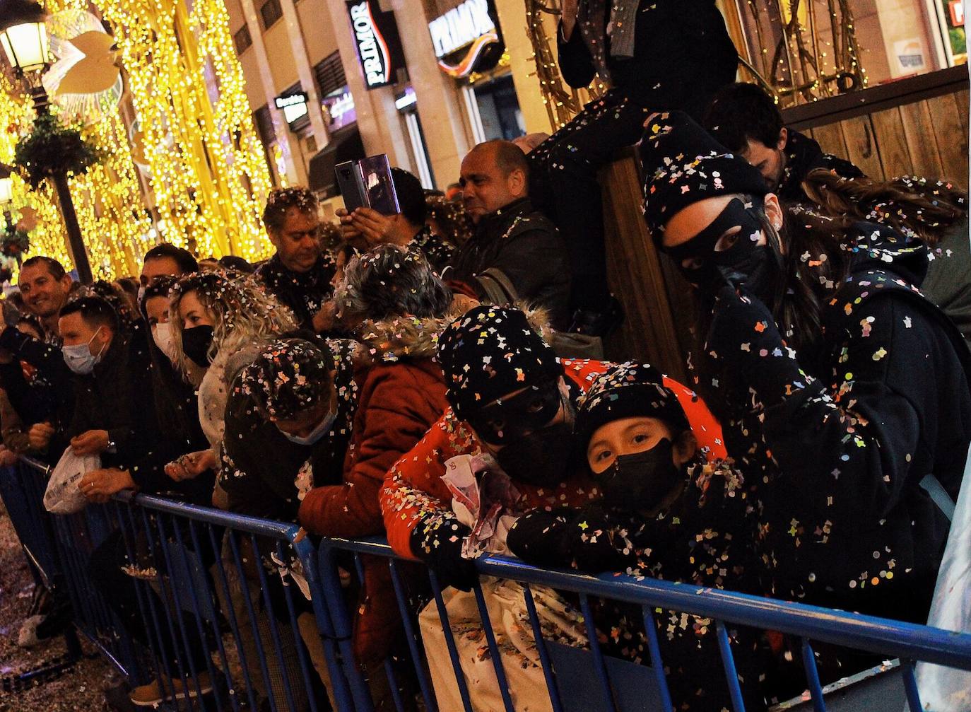 Batalla de flores del Carnaval de Málaga 2022. 