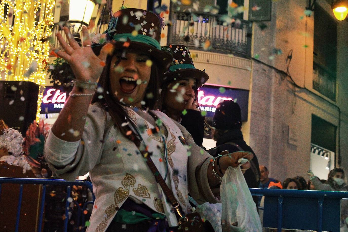 Batalla de flores del Carnaval de Málaga 2022. 