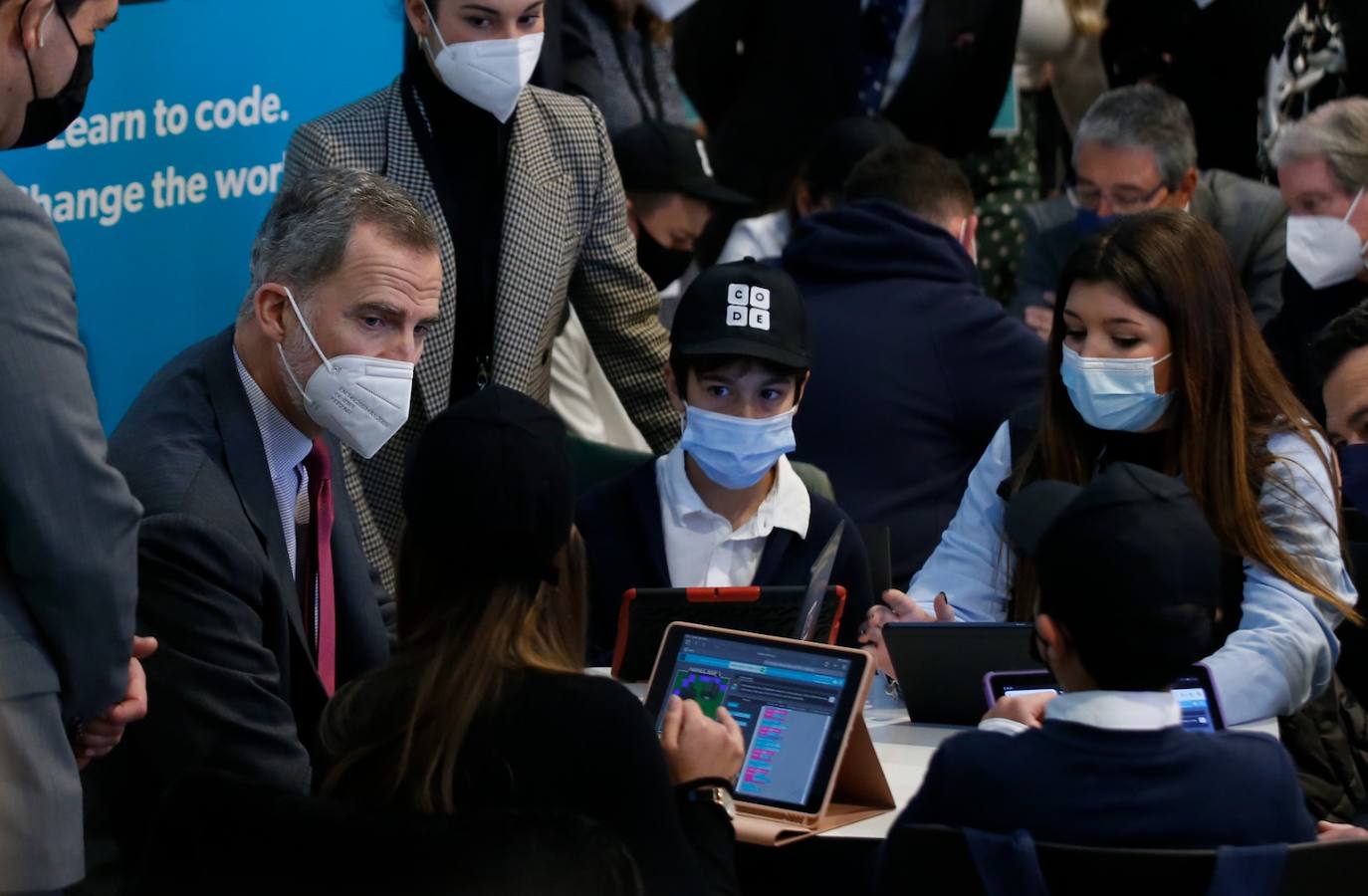 Don Felipe y doña Letizia estrenan el ambicioso proyecto sobre emprendimiento juvenil que ha escogido Málaga como primera para de su gira nacional