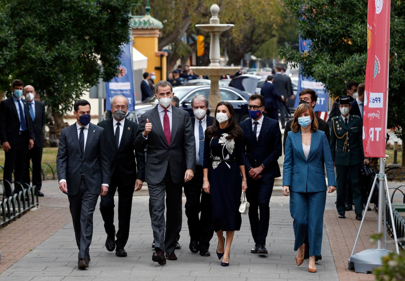 Don Felipe y doña Letizia estrenan el ambicioso proyecto sobre emprendimiento juvenil que ha escogido Málaga como primera para de su gira nacional