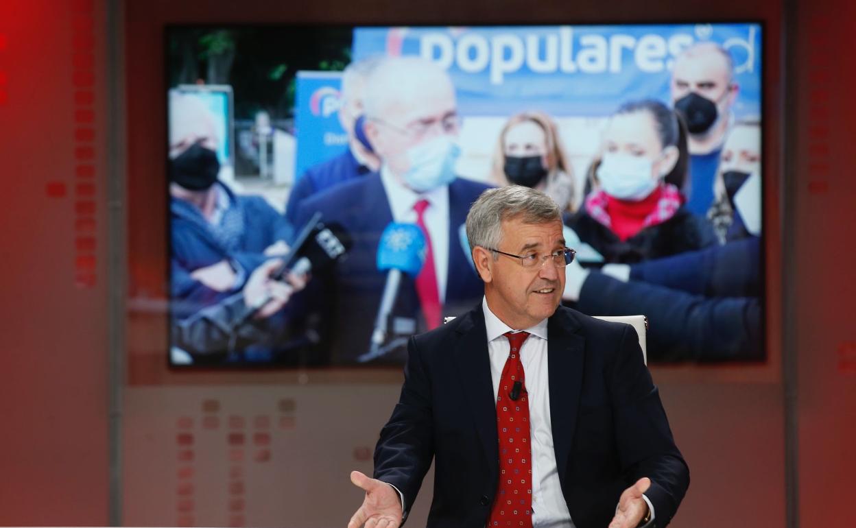 José María García Urbano, ayer en 'La Alameda'