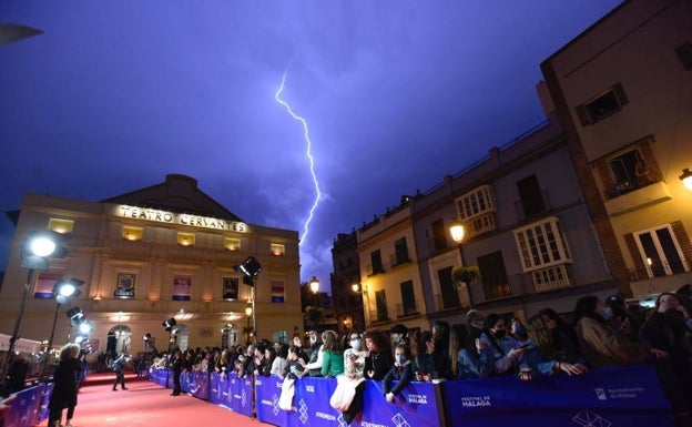 El aparato eléctrico también sorprendió al público del Festival de cine