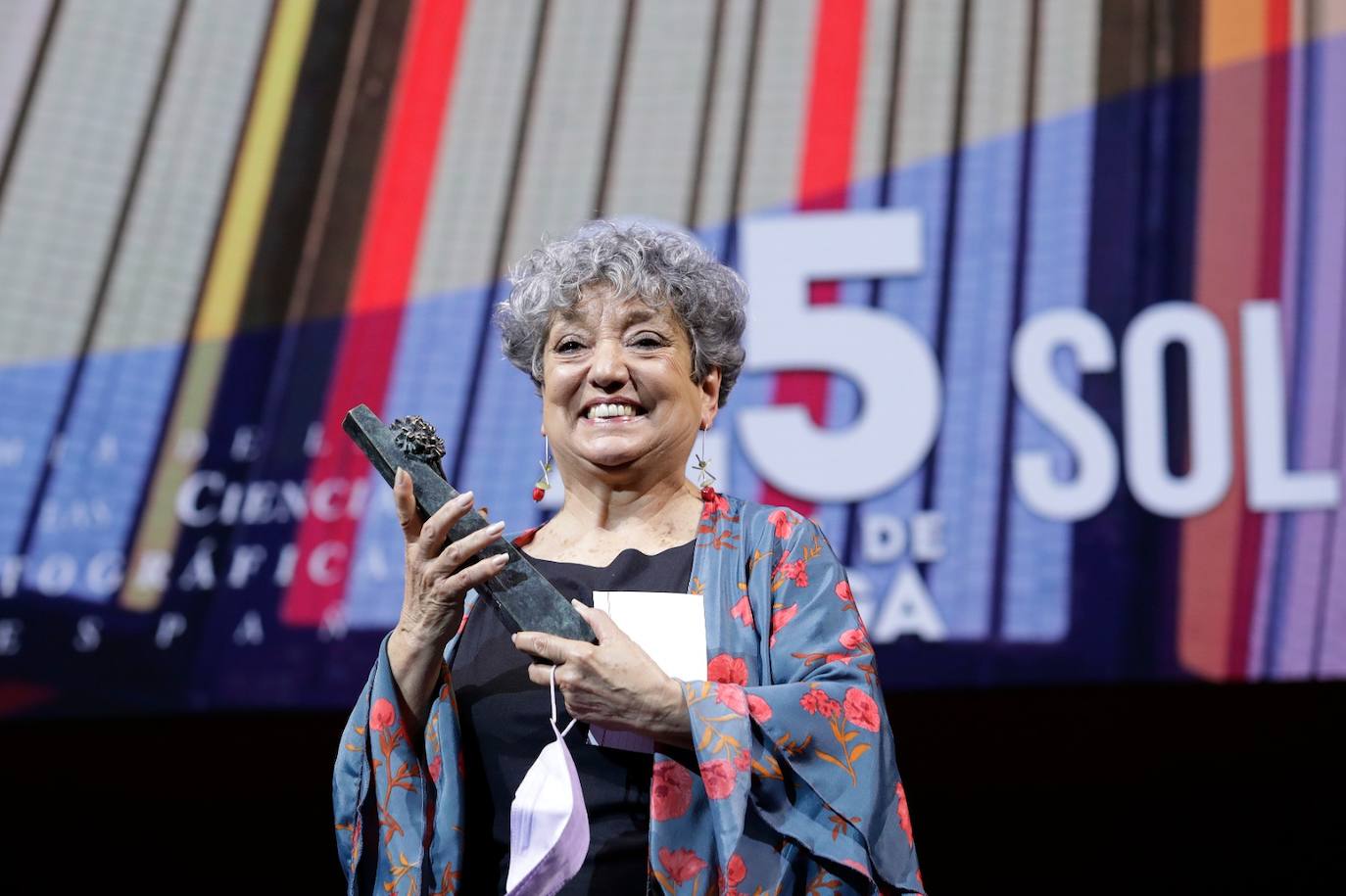 Sol Carnicero recogió el Premio Ricardo Franco