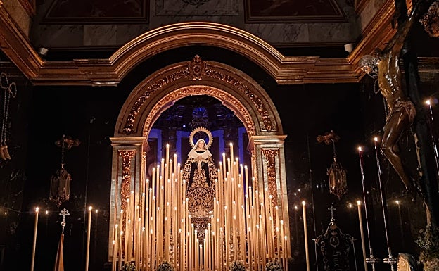 Varias procesiones, vía crucis, cultos y conciertos engrosan la agenda cofrade del fin de semana