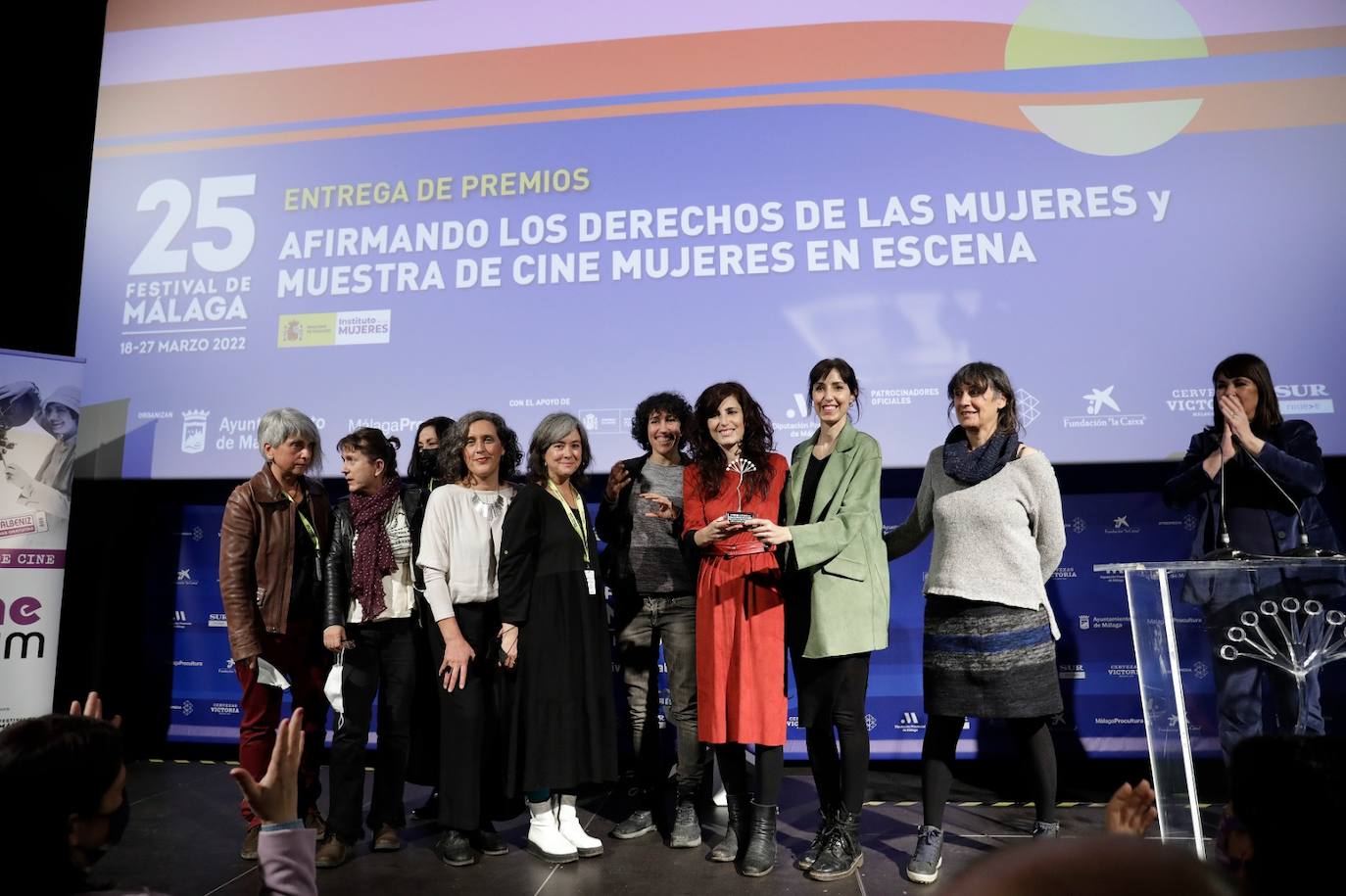 Gala Premios Afirmando los Derechos de las mujeres, en el marco del Festival de Málaga