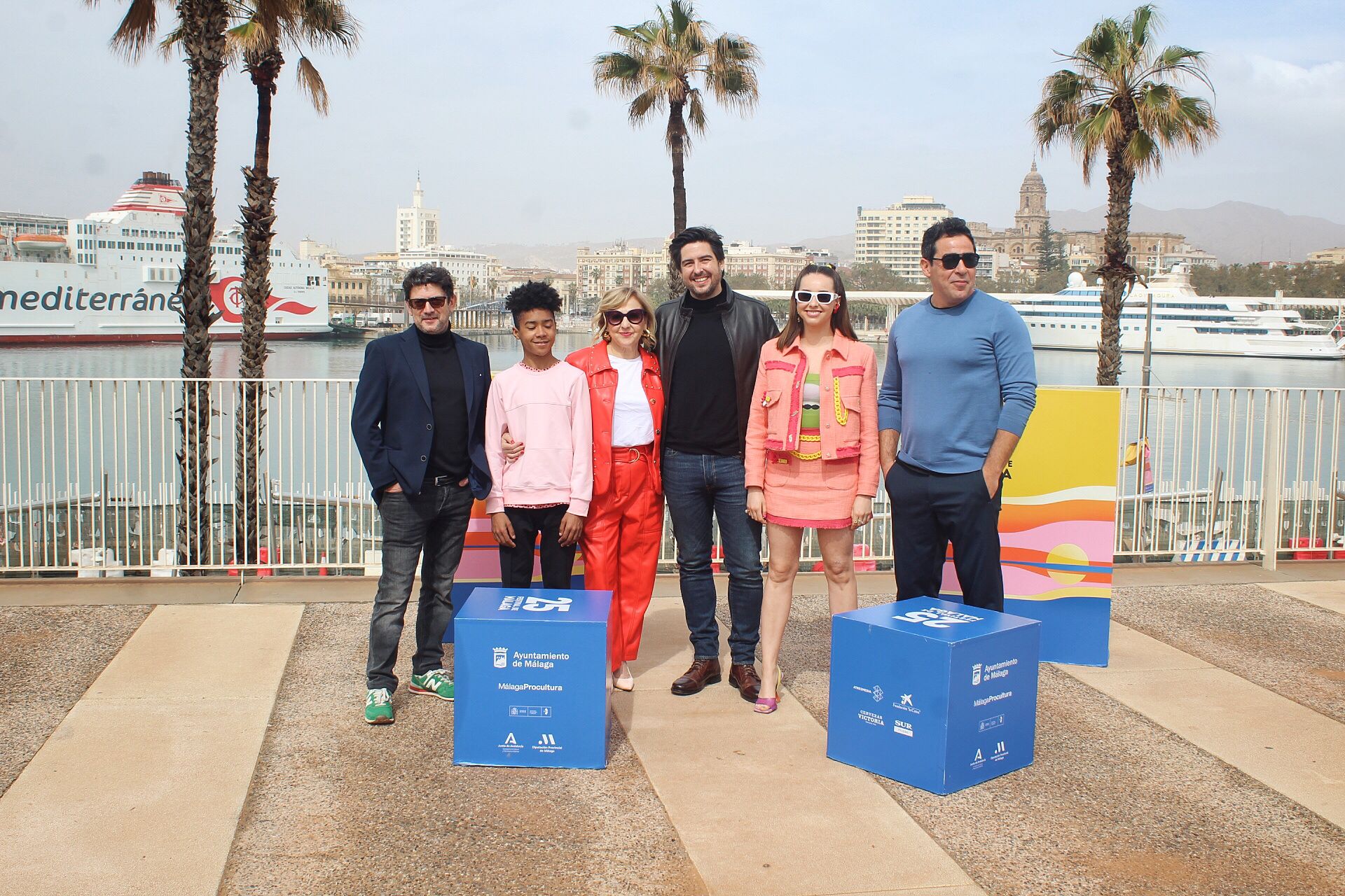 Photocall de la película 'Llenos de gracia', que clausura el Festival.