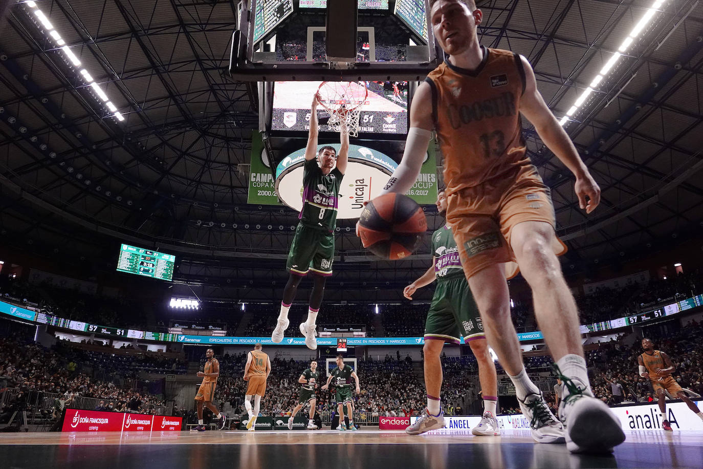 Fotos: Las mejores imágenes del Unicaja - Coosur Betis