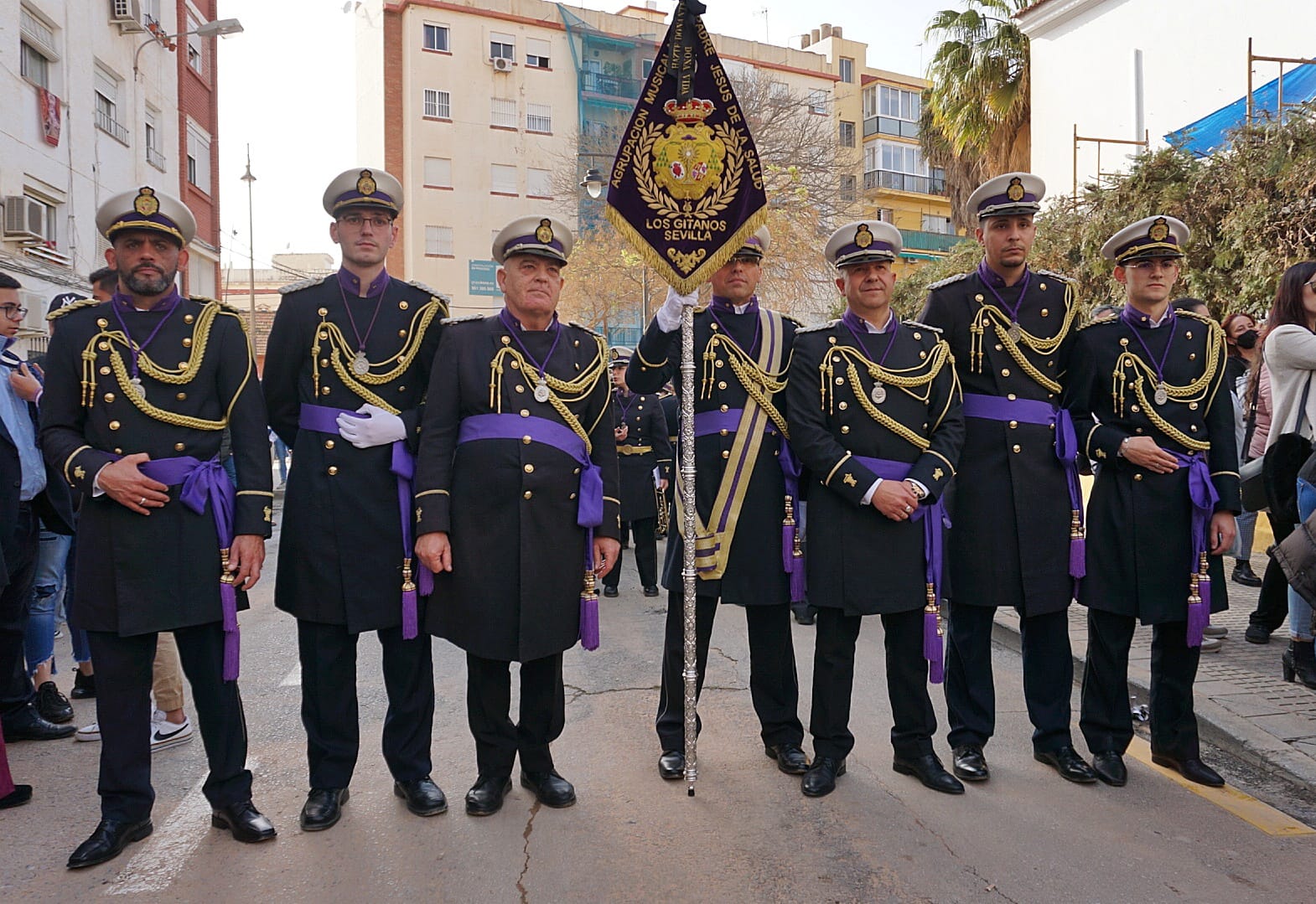 Procesiones previas a la Semana Santa, tras dos años sin salir con motivo de la pandemia, en la que cientos de personas arroparon en todo momento las salidas