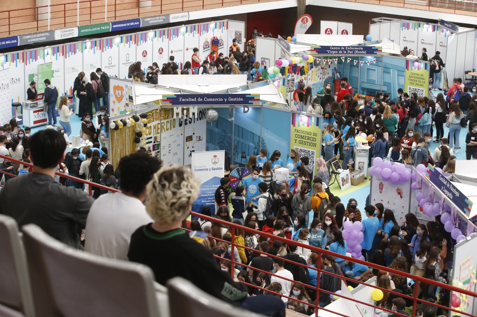 Las jornadas de puertas abiertas recuperan el formato presencial después de dos años sin poder recibir a los estudiantes preuniversitarios