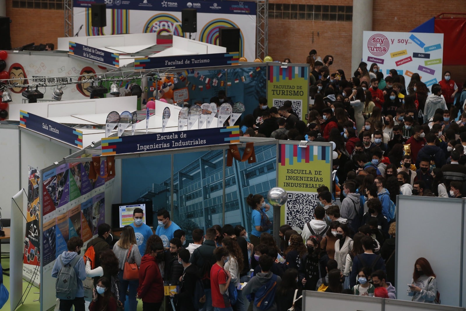 Las jornadas de puertas abiertas recuperan el formato presencial después de dos años sin poder recibir a los estudiantes preuniversitarios